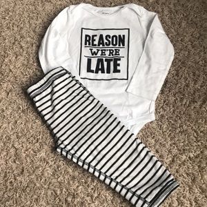 Carter’s long sleeve onesie